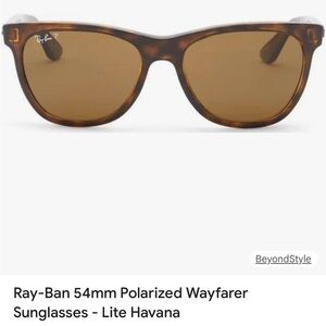 Ray-Ban oversized Havana Wayfarer Sunglasses